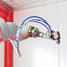 Roboter zur Lackierung von Kunststoffteilen
