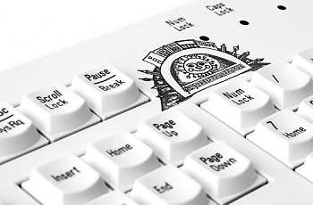 Logo na klávesnici